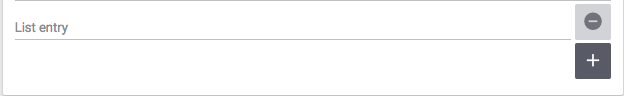 widget list widget